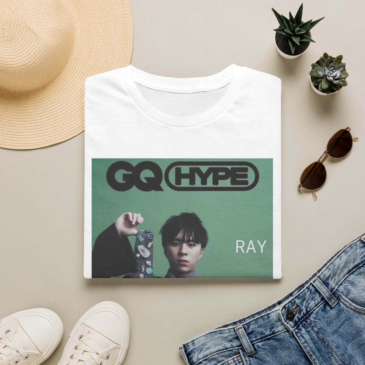 GQ Hype Magazine Cover T-Shirt | Ray Portrait Tee | Rayasianboy